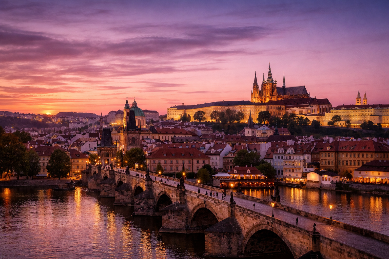 Praha - hotelový a turistický segment